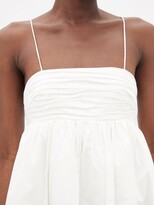 Thumbnail for your product : Aje Cantina Bow-embellished Mini Dress - Ivory