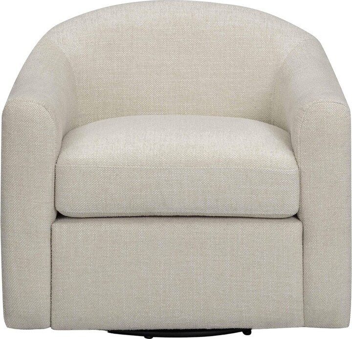 TOV Furniture Thao Basketweave Swivel Chair
