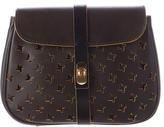 Thumbnail for your product : Marni Perforated Leather Clutch