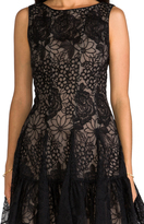 Thumbnail for your product : Anna Sui Floral Embroidered Mini Dress