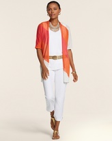 Thumbnail for your product : Chico's Diagonal Stripe Char Cardigan