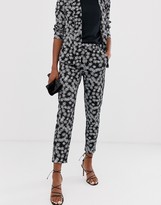 Thumbnail for your product : Vila floral suit trousers