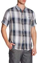 Thumbnail for your product : Ezekiel Freestyle Plaid Short Sleeve Regular Fit Shirt