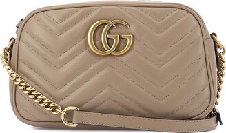 GG Marmont Large Chevron Quilted Leather Shoulder Bag Gucci Fancy