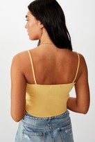 Thumbnail for your product : Supre Mavis Lace Up Rib Cami