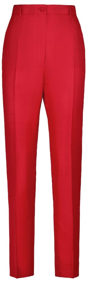 Red Women's Pants | Shop the world's largest collection of fashion 