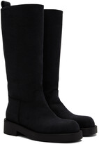 Thumbnail for your product : Ann Demeulemeester Grey Denim Jose Boots