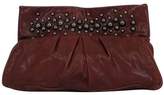 Thumbnail for your product : Treesje Eggplant Leather Clutch
