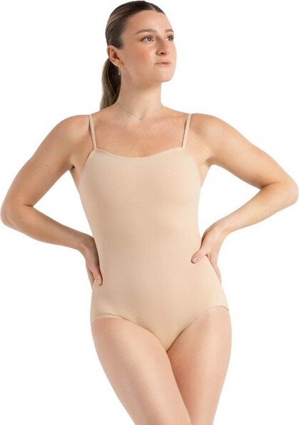 Capezio White Women's Footless Tight w Self Knit Waist Band, Large/X-Large