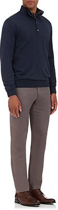 Barneys New York Men's Fine-Gauge Zip-Front Sweater