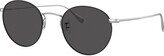 Thumbnail for your product : Oliver Peoples Coleridge 50MM Round Sunglasses