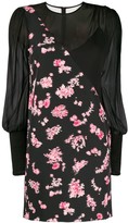 Thumbnail for your product : Pinko Panelled Floral Mini Dress