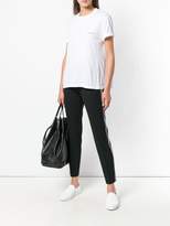 Thumbnail for your product : Cambio side stripe cigarette trousers