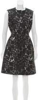 Thumbnail for your product : Balenciaga Sleeveless Jacquard Dress Black Sleeveless Jacquard Dress