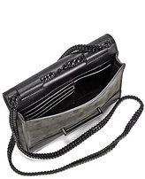Thumbnail for your product : Narciso Rodriguez Leather & Suede Colorblock Shoulder Bag