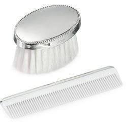 Empire Silver Sterling Silver Brush and Comb set