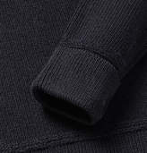 Thumbnail for your product : Privee Salle SALLE Rikard Virgin Wool Half-zip Sweater - Midnight blue