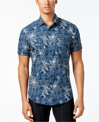 INC International Concepts Men's Constellation-Print Shirt, Only at Macy's