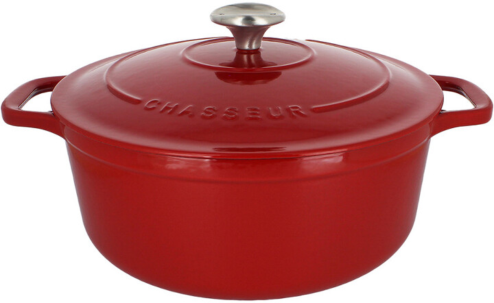 Chasseur 7.25-Quart Cast Iron Dutch Oven in the Cooking Pots department at