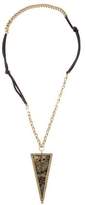 Thumbnail for your product : Paige Novick Snakeskin & Crystal Necklace