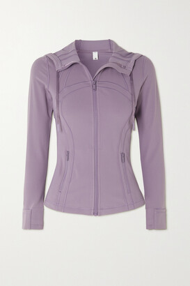Lululemon Define Hooded Paneled Nulu Jacket - Purple - ShopStyle