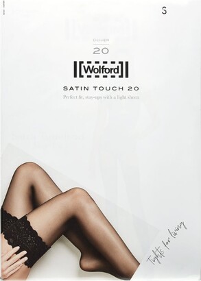 Wolford Satin Touch 20 Stay Up Stockings