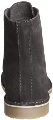 Ask the Missus Danish Lace Boots Chocolate Suede