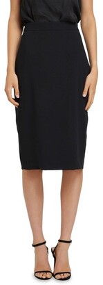 Oxford Peggy Eco Black Suit Skirt
