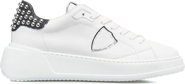 Philippe Model Tres Temple Lace-Up Sneakers