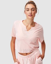 Thumbnail for your product : Cotton On Body Active - Women's Pink Short Sleeve T-Shirts - All Things Fabulous Cropped Tee - Size M at The Iconic