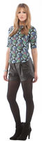 Thumbnail for your product : Twelfth St. By Cynthia Vincent | Zipper Back T-shirt - Kaleidoscope Tulip