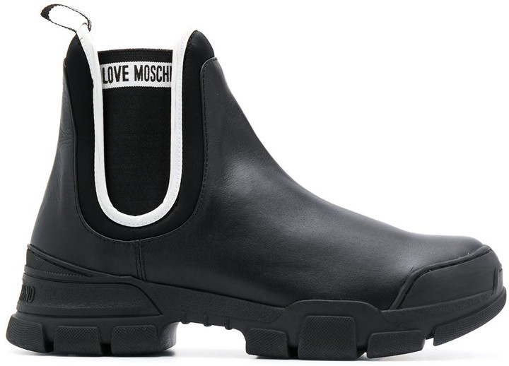love moschino chelsea boots