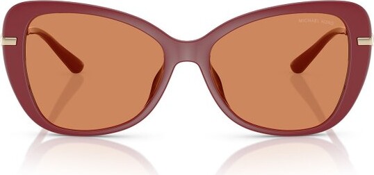 Michael Kors Eyewear Saint Croix Butterfly Frame Sunglasses
