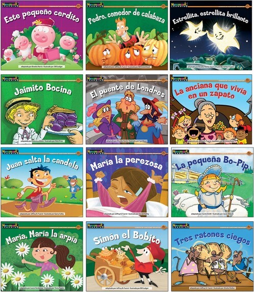 Newmark Learning NewmarkLearningRisingReadersLeveledBooks:NurseryRhymeTalesSet2,Spanish