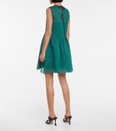 Thumbnail for your product : VVB Silk-blend cloque minidress