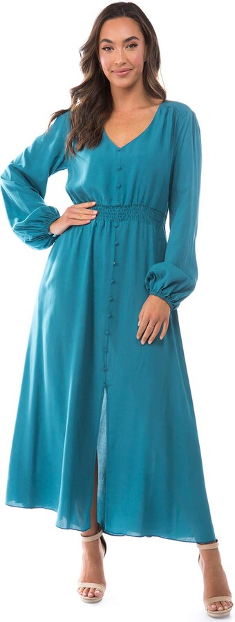 Teal Casual Dress | Shop the world's largest collection of fashion |  ShopStyle