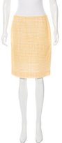 Thumbnail for your product : Tory Burch Silk Eyelet Skirt