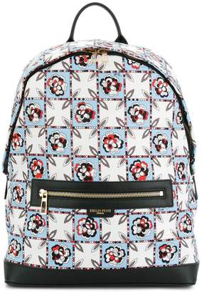 Emilio Pucci designer print backpack