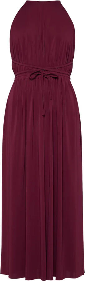 Eres Ines halterneck long dress