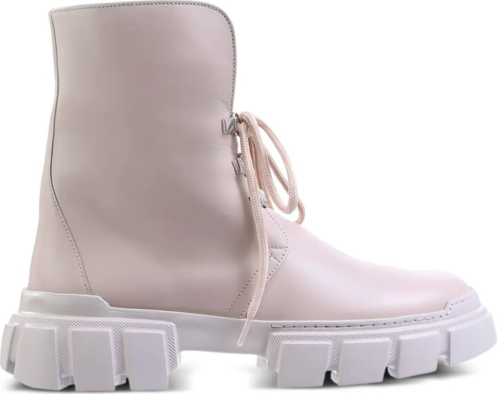 Högl Winter chunky sole lace-up combat boots