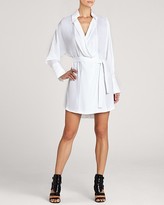 Thumbnail for your product : BCBGMAXAZRIA Shirt Dress - Diane Satin
