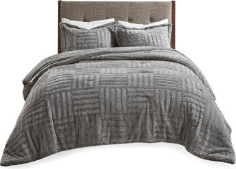 HLILish Fur Down Alternative Comforter Mini Set