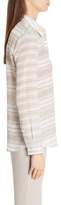 Thumbnail for your product : Altuzarra Sheer Stripe Silk Blouse