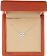 Thumbnail for your product : Argentovivo Evil Eye Pendant Necklace