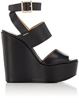 Thumbnail for your product : Chloé WOMEN'S DOUBLE-BAND PLATFORM WEDGE SANDALS