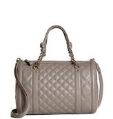 Thumbnail for your product : Brooks Brothers Quilted Calfskin Barrel Bag