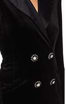 Thumbnail for your product : Faith Connexion Women's Velvet Double-Breasted Blazer Dress - Black