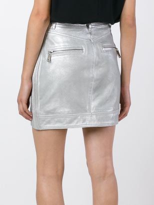 DSQUARED2 metallic skirt