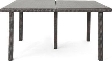 Latitude Run Brown Multi Outdoor / Dining Table 64\