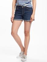 Thumbnail for your product : Old Navy Cuffed Boyfriend Denim Shorts for Women (3")